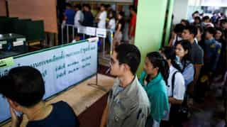Thailand's early voting kicks off with long queues