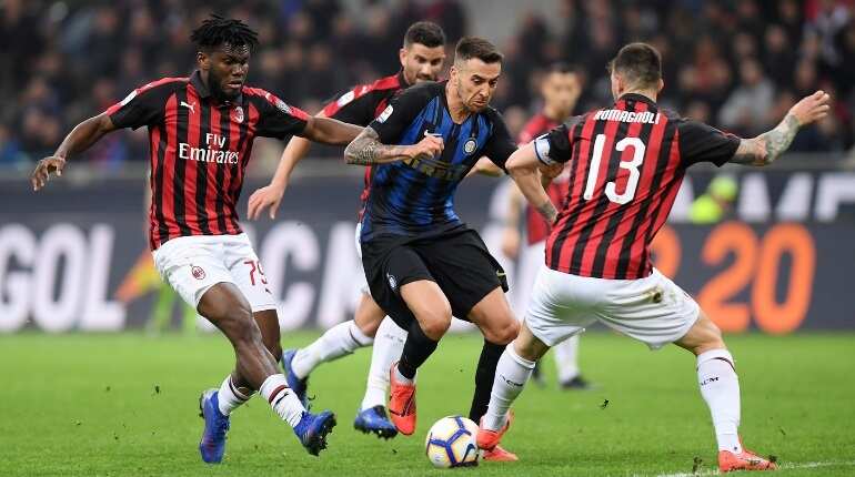Inter edge Milan in five-goal derby thriller to go third