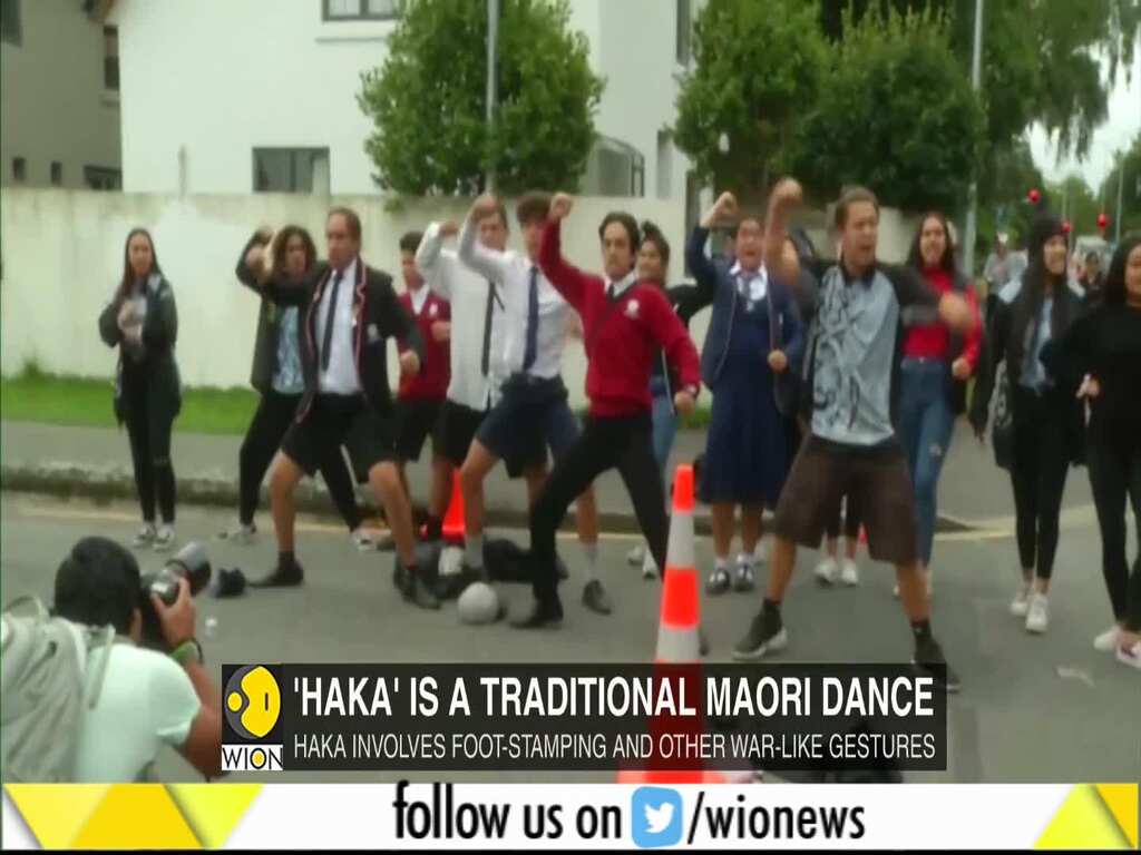 Student perform 'Haka' in Christchurch to honour terror attack victims