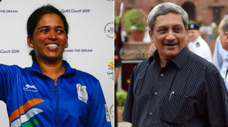 When Manohar Parrikar helped ace shooter Tejaswini Sawant take aim When Manohar Parrikar helped ace shooter Tejaswini Sawant take aim