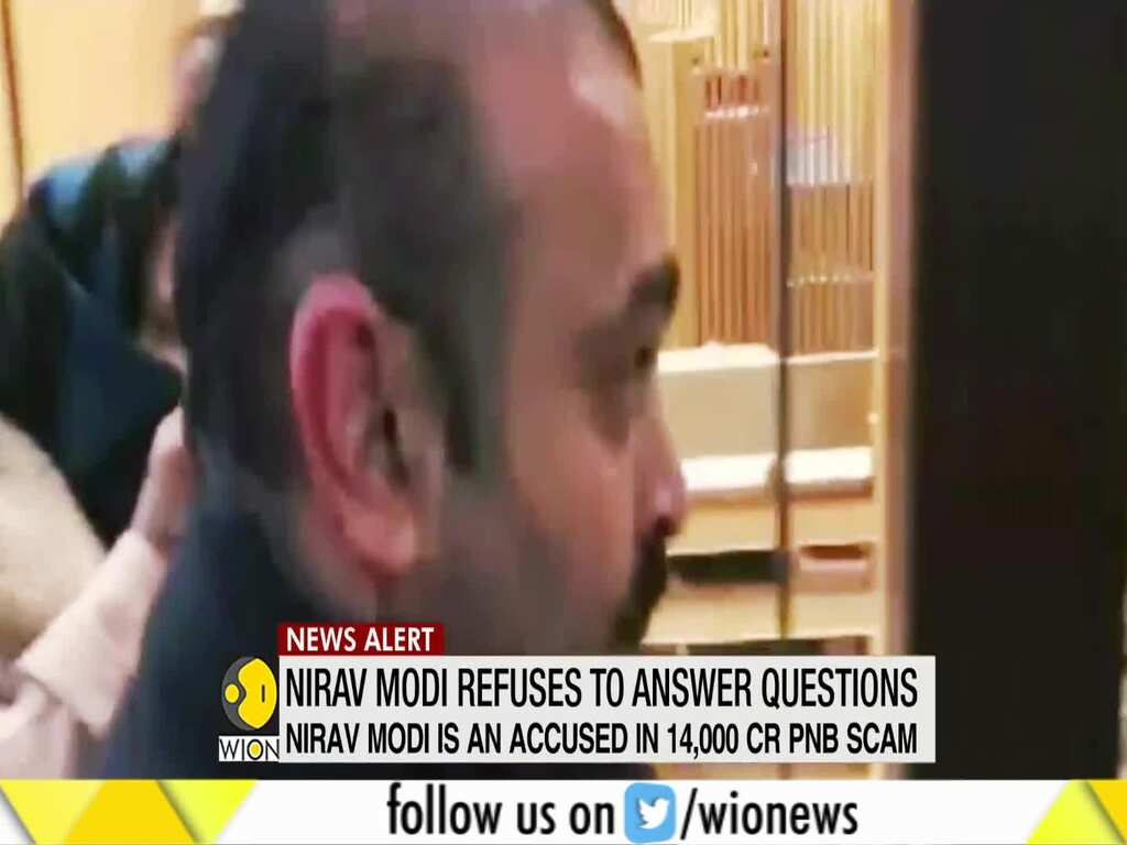New video of absconding businessman Nirav Modi emerges, refuses to answer questions