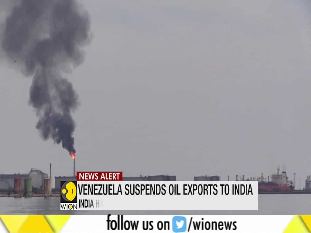 Venezuela suspends oil exports to India