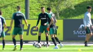 Watch: Cristiano Ronaldo trains with Portugal team for Euro 2020 qualifiers