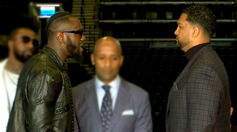 Wilder 'flamed up' for WBC title match Breazeale