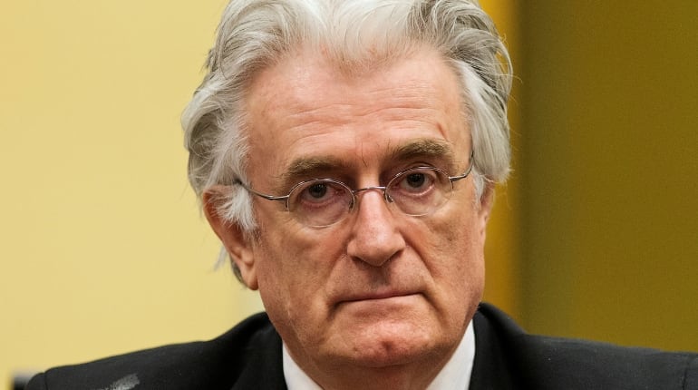 Karadzic handed life sentence for Bosnia war crimes Karadzic handed life sentence for Bosnia war crimes