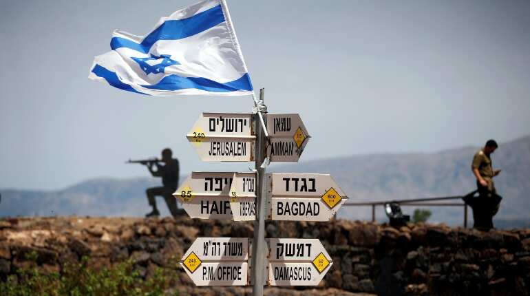 President Trump will formally recognise Israel's sovereignty over Golan Heights: Pence
