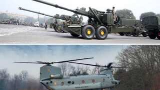 Army to induct Dhanush howitzers, IAF to commission Chinook choppers next week