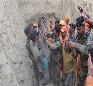 Toddler successfully rescued from 60-foot borewell in Haryana