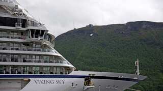 Norway rescuers airlift 1,300 passengers off cruise ship in storm