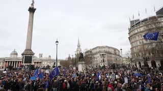 Anti-Brexit protesters stage mass rally in London
