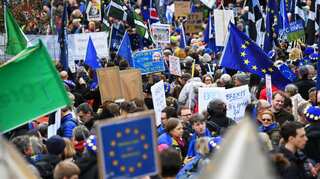 Over 1 million rally in London demanding second referendum on Brexit, online petition grows
