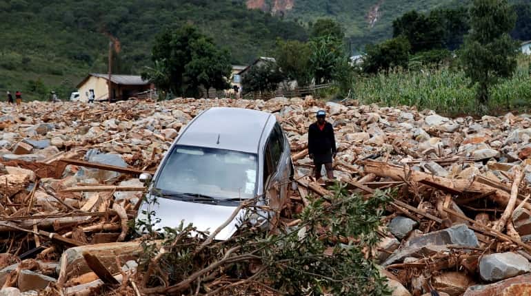 Transport, power severely hit