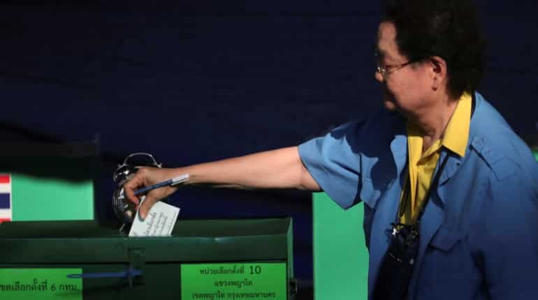 Polls close in Thailand's first general election since 2014 coup Polls close in Thailand's first general election since 2014 coup