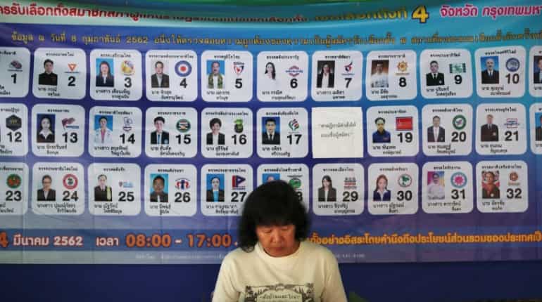Exit poll has Thai opposition winning most seats but not enough for government Exit poll has Thai opposition winning most seats but not enough for government