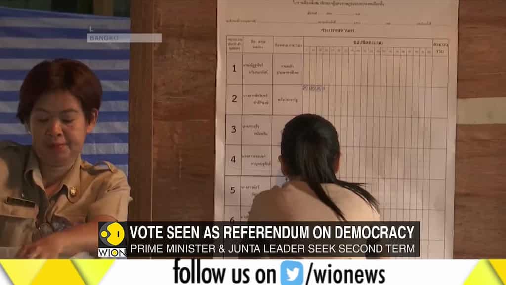 Voting ends in Thailand's first polls since 2014 military coup