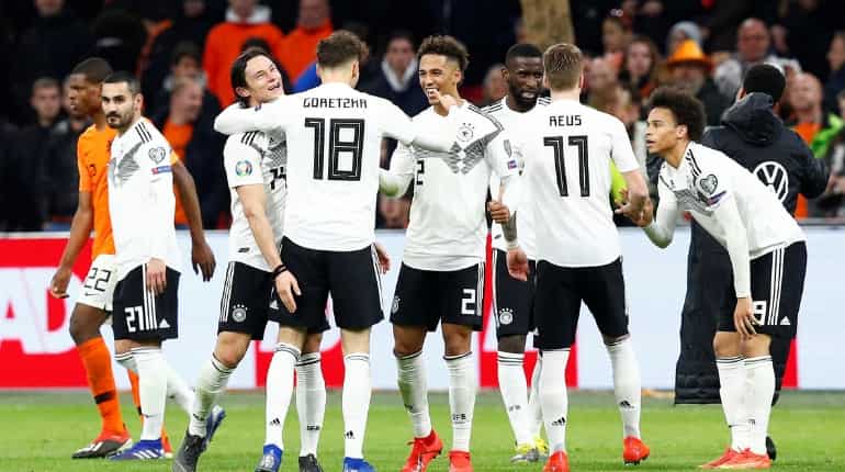 Euro 2020 qualifier: New-look Germany edge Netherlands in thriller Euro 2020 qualifier: New-look Germany edge Netherlands in thriller