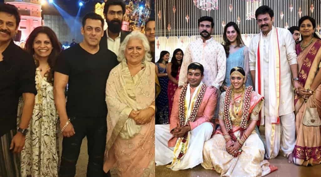 Ram Charan, Rana Daggubati, Salman Khan, Naga Chaitanya attend Venkatesh Daggubati's daughter Aashritha's wedding
