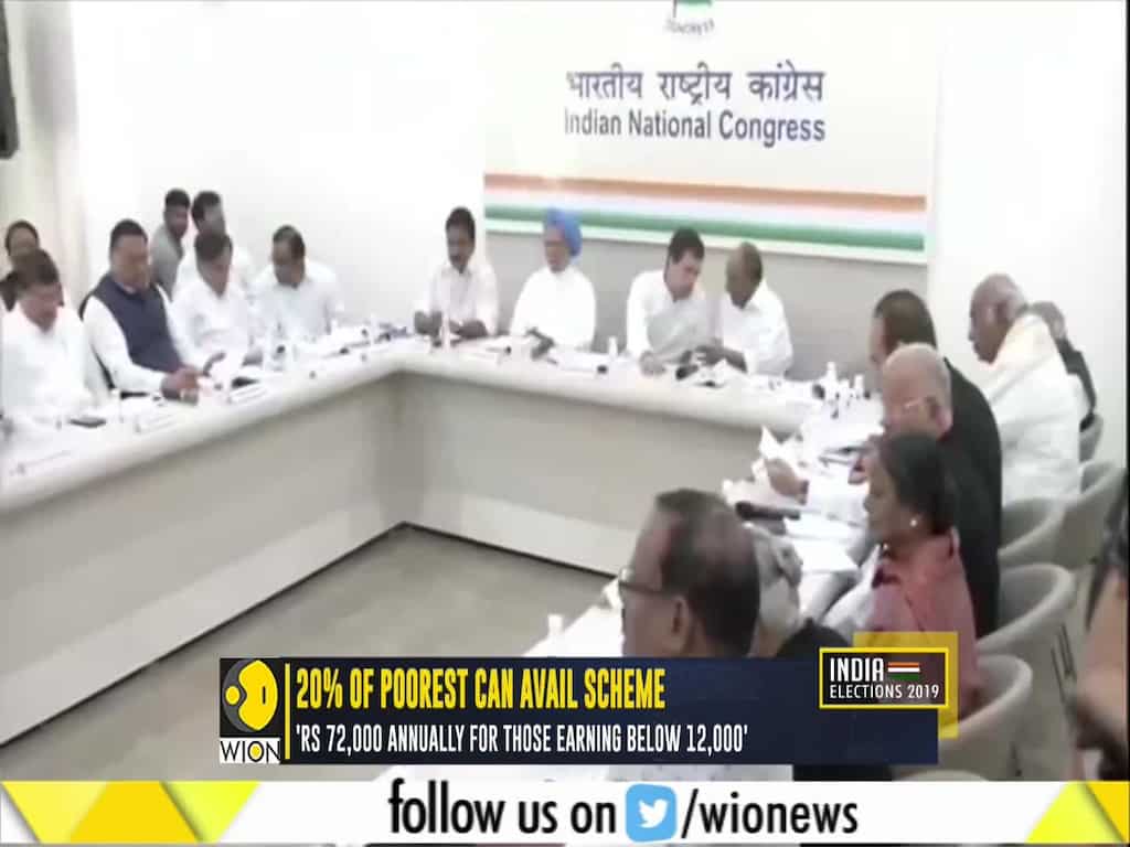 Congress Election Manifesto: Rs.72,000 annually for those who earn below 12,000