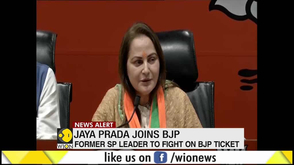 Veteran actress Jaya Prada joins BJP, may contest from Rampur
