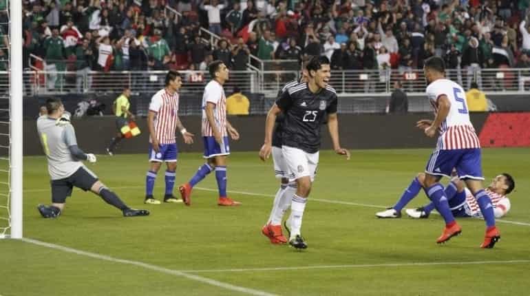 Three first-half goals help Mexico to 4-2 win over Paraguay