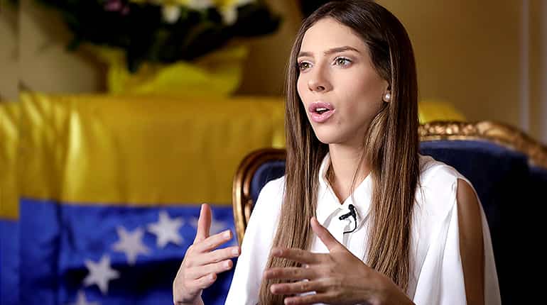 Mike Pence and Melania Trump will meet with Fabiana Rosales, Guaido's wife