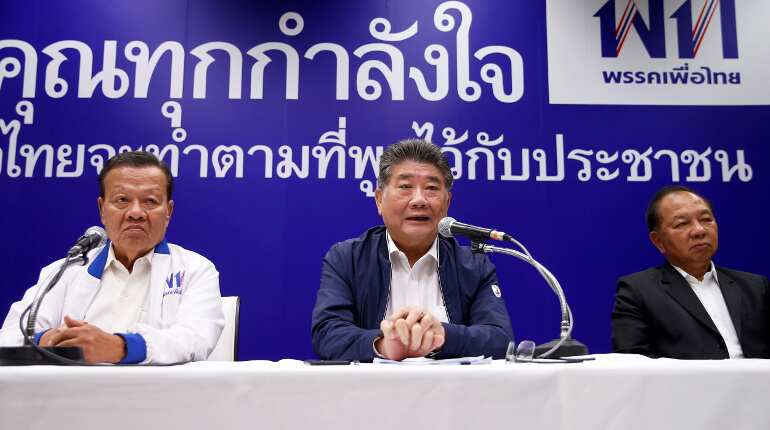 Thailand's opposition parties form alliance, demand junta step aside