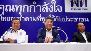Thailand's opposition parties form alliance, demand junta step aside