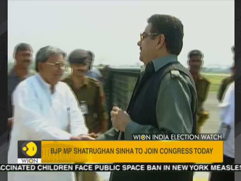 Rebel BJP MP Shatrughan Sinha to join Congress today