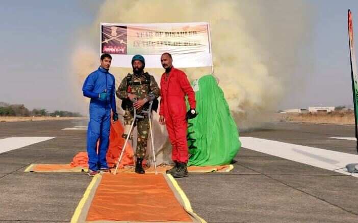 'Indian blade runner': Army veteran Major DP Singh becomes first battle casualty veteran to skydive