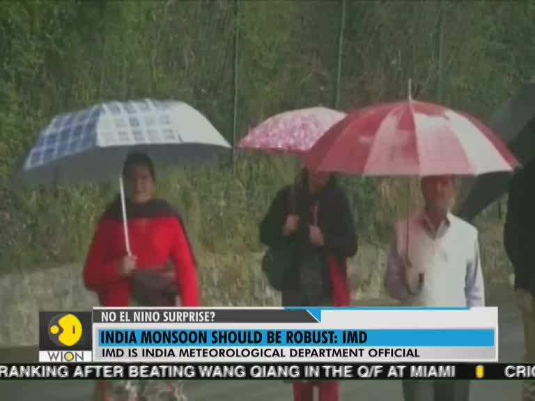 Monsoon in India should be robust provided no El Nino surprise: Meteorological Department