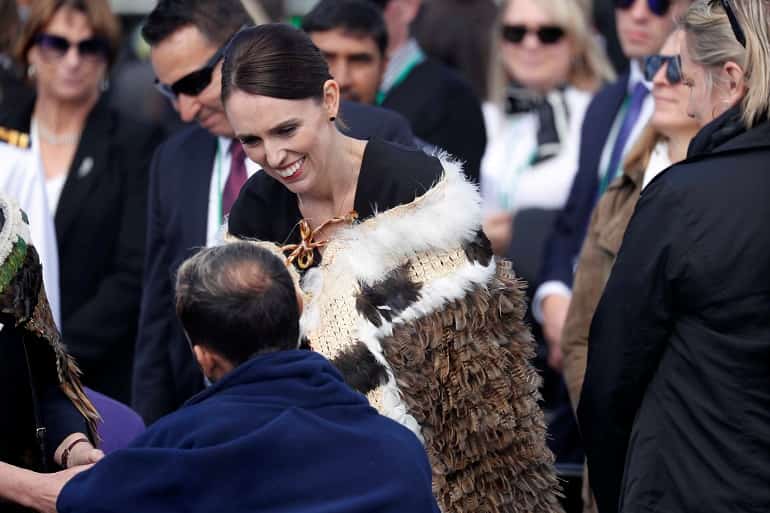 Thousands gather in Christchurch for remembrance service after mass shooting