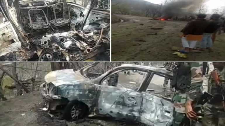 Blast inside car on Jammu-Srinagar highway; no casualties reported