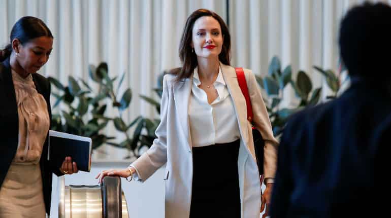 Angelina Jolie pushes for women to be part of Afghan peace talks