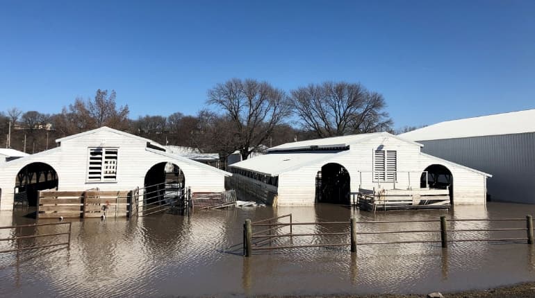 More than 1 million acres of US cropland ravaged by floods More than 1 million acres of US cropland ravaged by floods