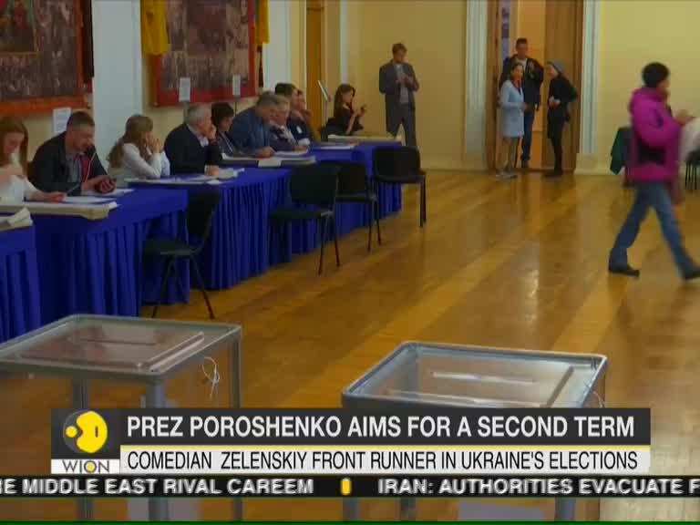 Polling underway for Ukraine presidential election