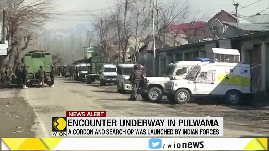 4 terrorists neutralized in Pulwama, Encounter underway