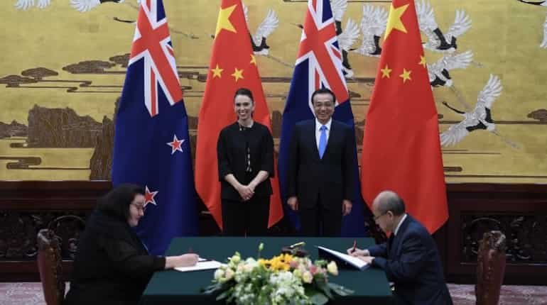 New Zealand PM touts 'important' China ties amid Huawei spat New Zealand PM touts 'important' China ties amid Huawei spat