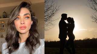 Actress Amy Jackson and fiance George Panayiotou blessed with a baby boy