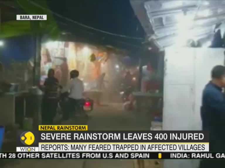 Rainstorm sweeps through South Nepal