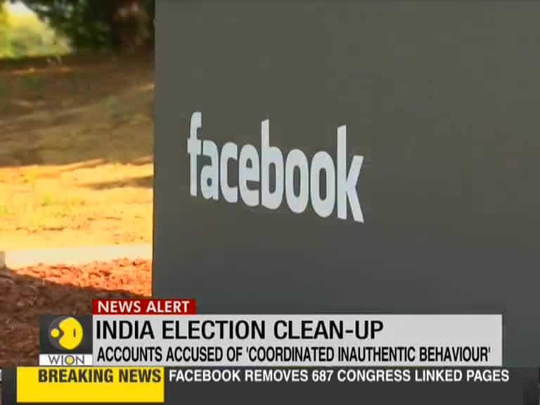 Facebook to remove 687 Cong-linked pages on bases of behavior, content