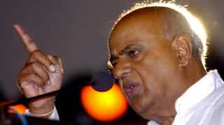 Deve Gowda won't be PM if grand-alliance comes to power: Kumaraswamy