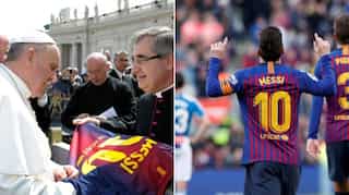 Lionel Messi is 'not God', says Pope Francis