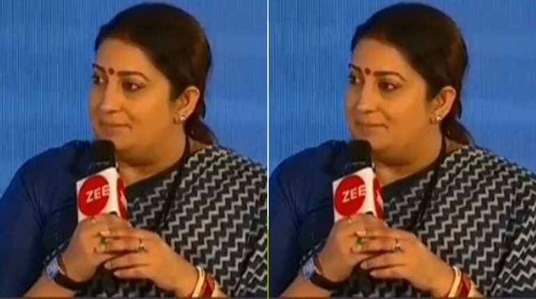 Fighting against dynasty and corruption in Amethi: Smriti Irani at 'India ka DNA' conclave Fighting against dynasty and corruption in Amethi: Smriti Irani at 'India ka DNA' conclave