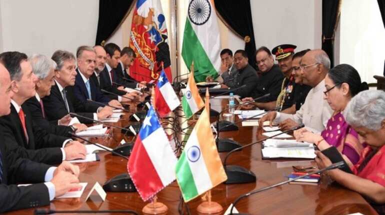 India, Chile hold bilateral talks, exchange MoUs in mining, culture, disability India, Chile hold bilateral talks, exchange MoUs in mining, culture, disability