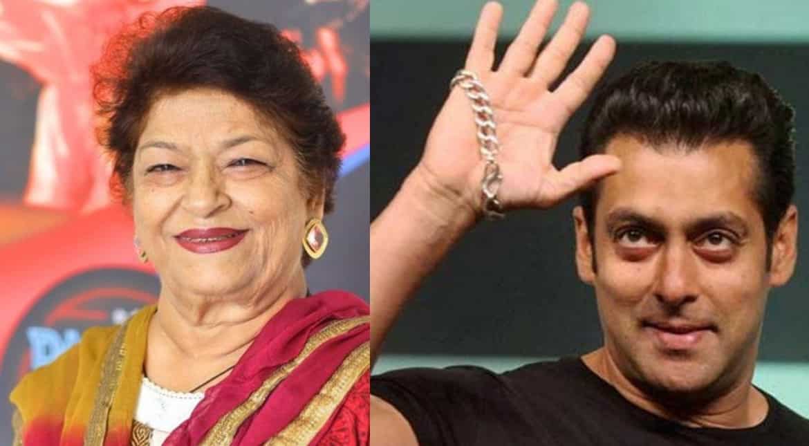 Salman Khan promises to help veteran choreographer Saroj Khan after she tells him 'I have no work' Salman Khan promises to help veteran choreographer Saroj Khan after she tells him 'I have no work'
