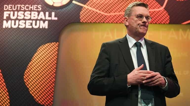 German Football Association President Reinhard Grindel quits over expensive gift German Football Association President Reinhard Grindel quits over expensive gift