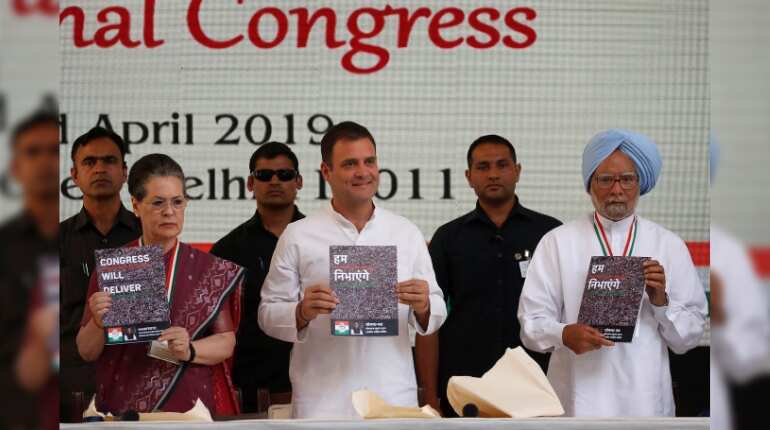 What exactly does the Congress manifesto say? 