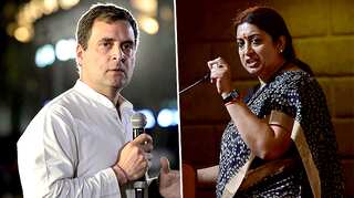 Amethi's battle royale: Smriti Irani to take on Rahul Gandhi again