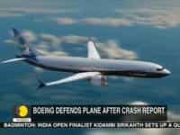 Boeing Defends "Fundamental Safety" Of plane After Crash Report