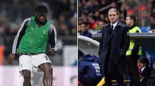 Italy coach Roberto Mancini slams 'intolerable' Moise Kean abuse